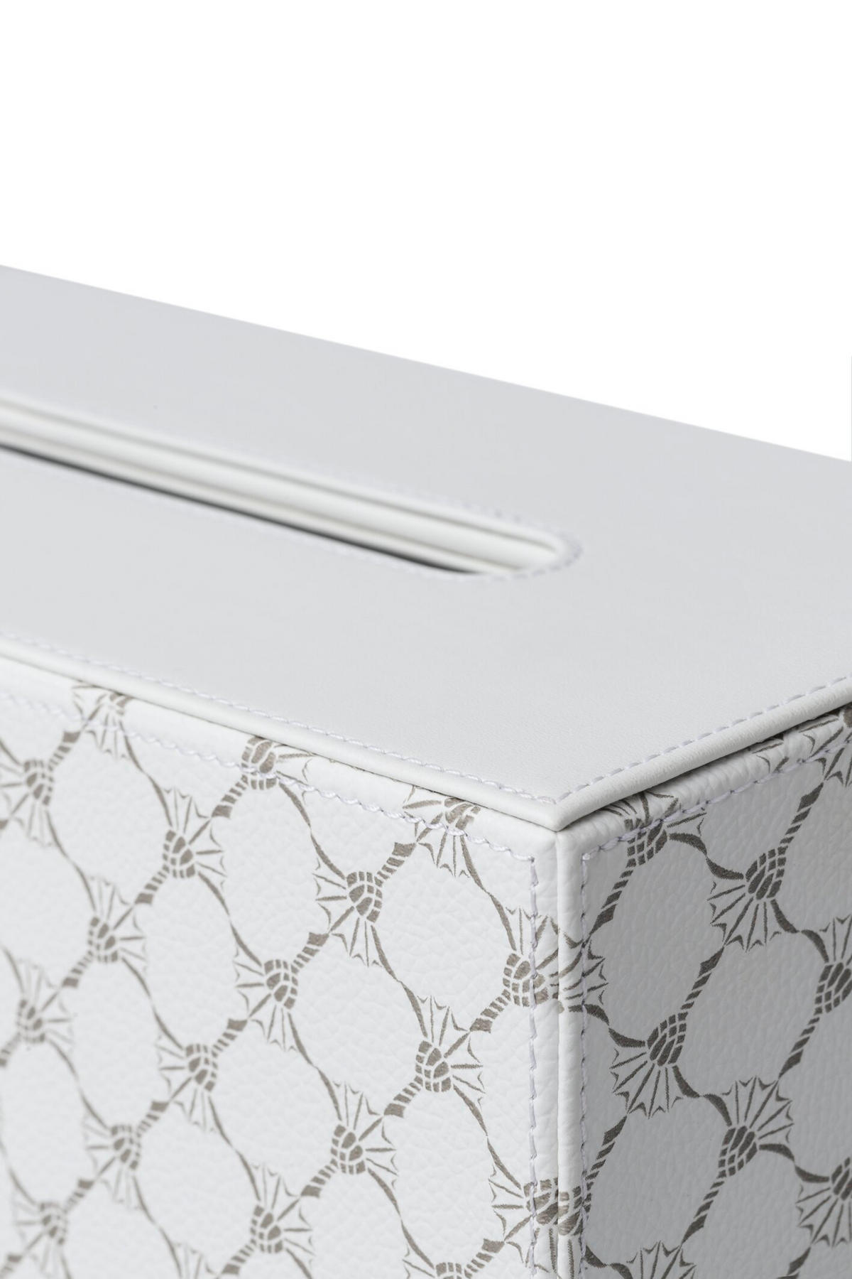 AUFBEWAHRUNGSBOX - Weiß/Grau, Design, Kunststoff (12,5/24/9cm) - Joop!