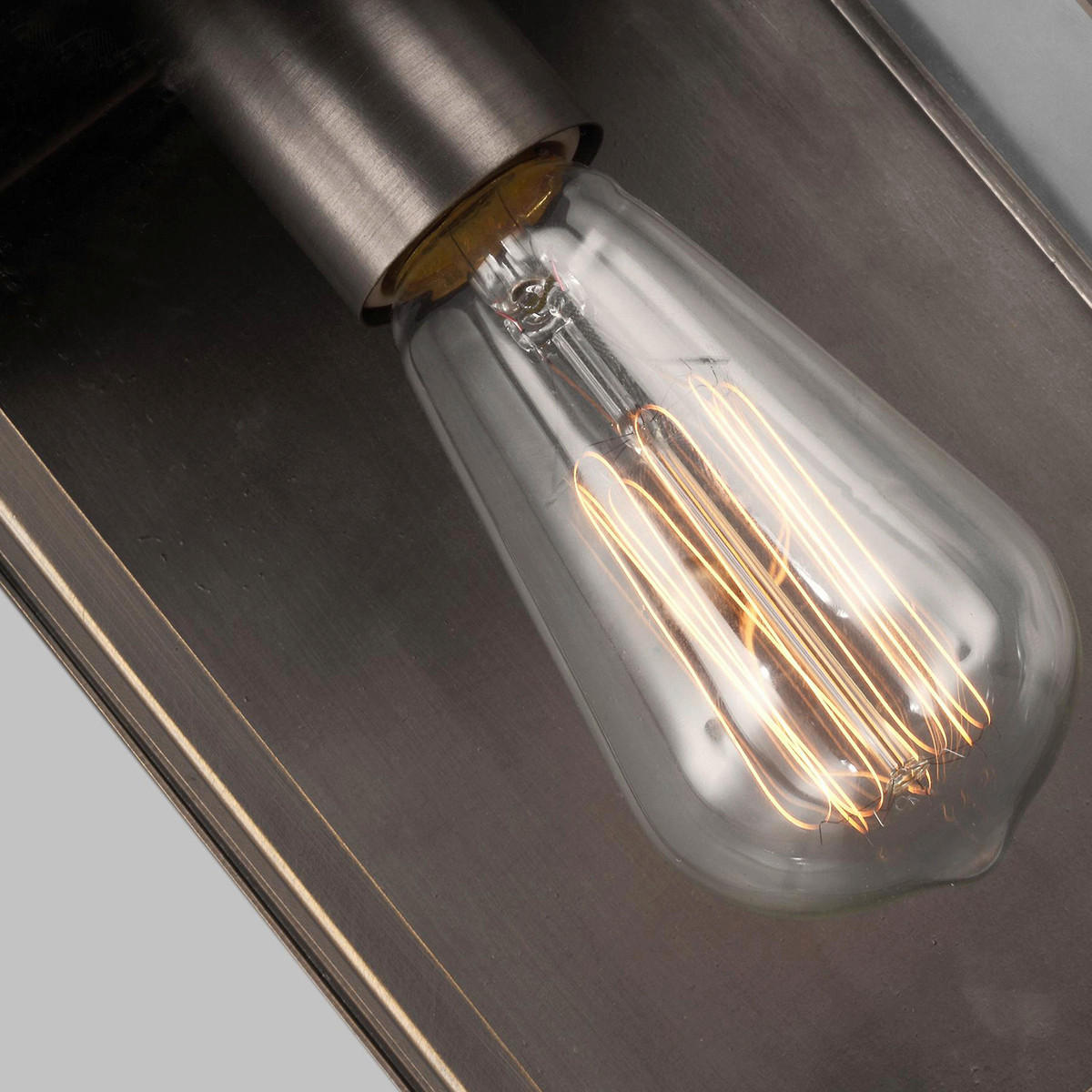 AUSSENWANDLEUCHTE - Bronzefarben, Basics, Glas/Metall (16,5/18,5/26,1cm) - Elstead Lighting