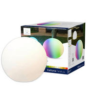 AUßENKUGELLEUCHTE - Sandfarben, Basics, Kunststoff (35cm) - Tint