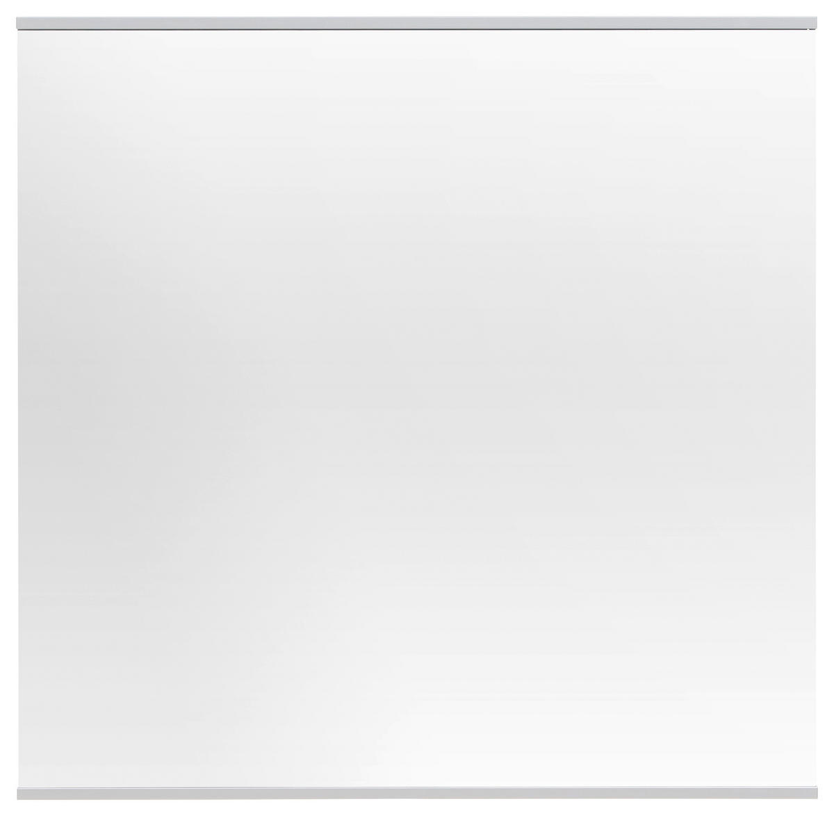 MIROIR MURAL 82/80/2 cm    - Weiss, Design, Glas/Holz (82/80/2cm) - Dieter Knoll