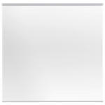 WANDSPIEGEL 82/80/2 cm    - Weiß, Design, Glas/Holz (82/80/2cm) - Dieter Knoll