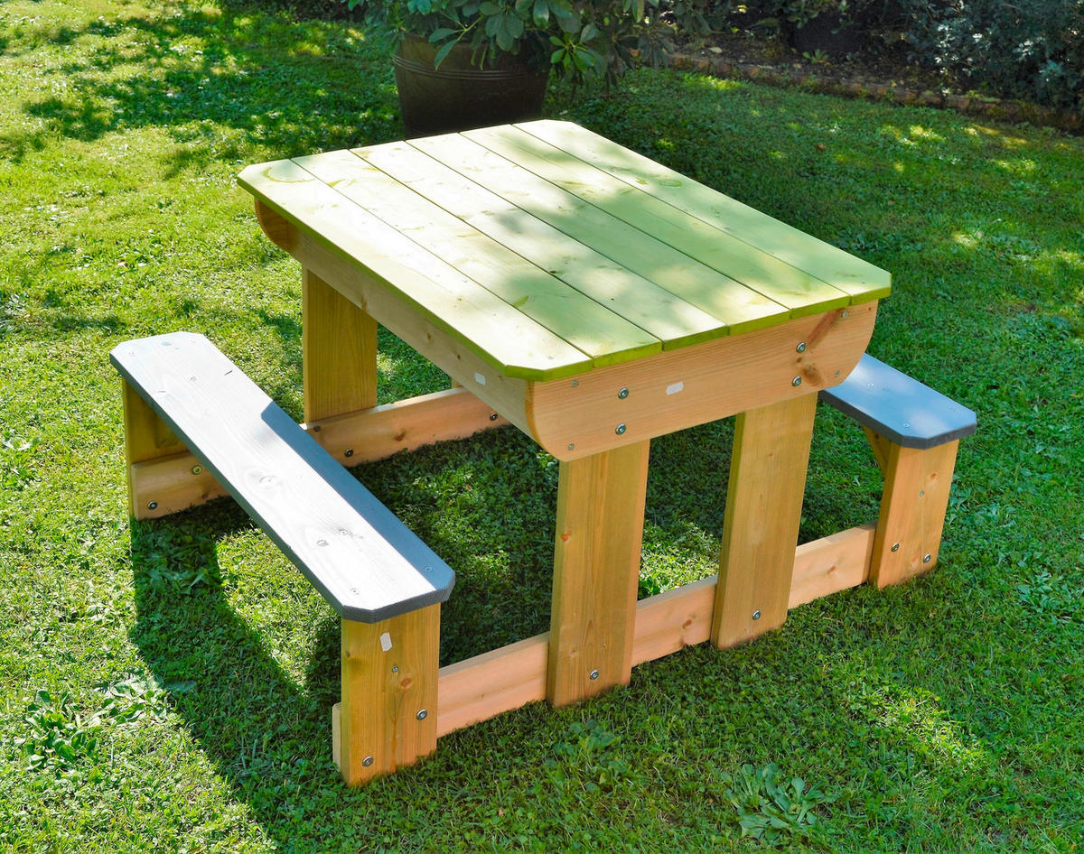 WASSERSPIELTISCH Esel  - Kieferfarben, KONVENTIONELL, Holz (100/53/80cm)