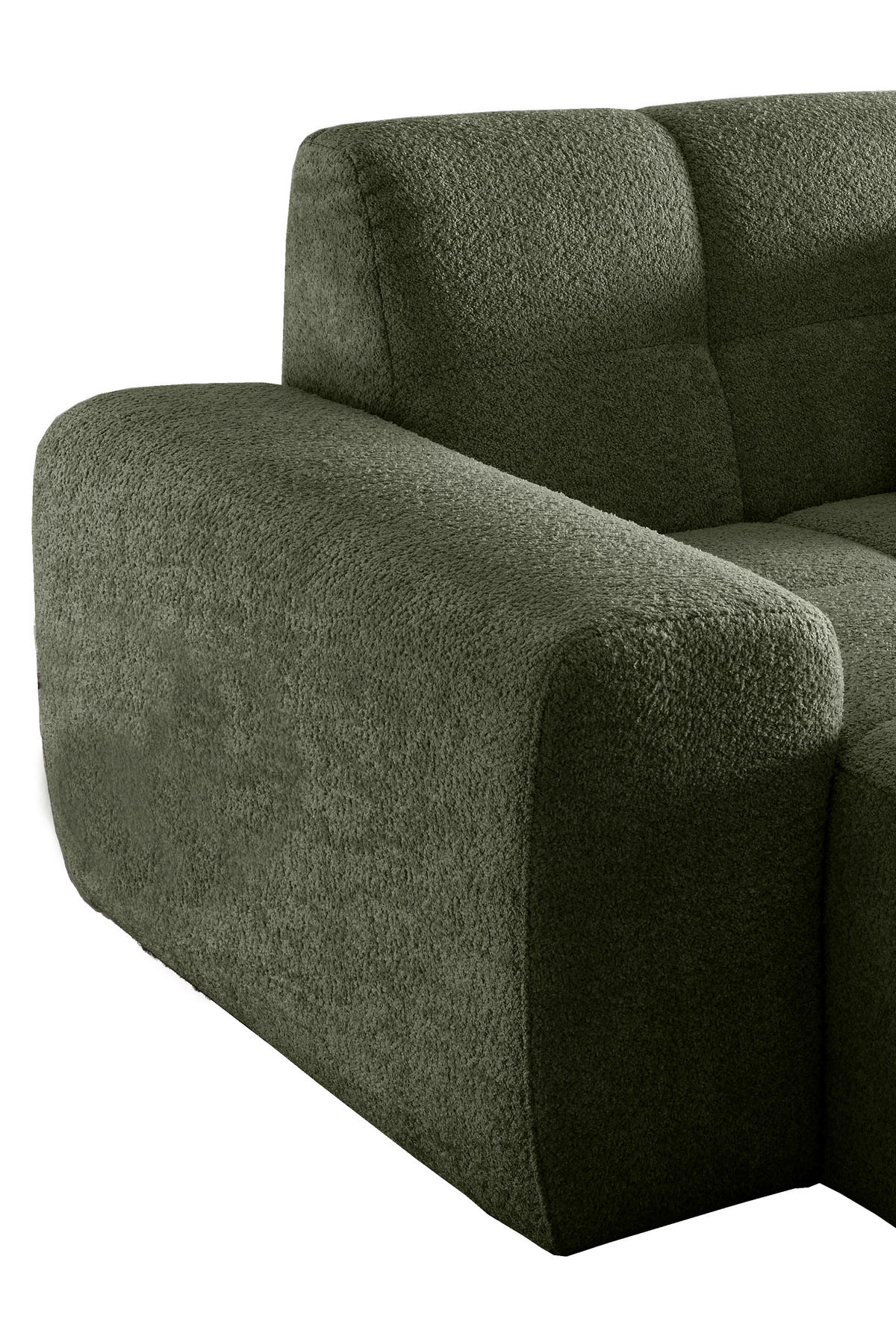 XXL-SESSEL - Waldgrün/Schwarz, MODERN, Kunststoff/Textil (181/87/155cm) - Livetastic