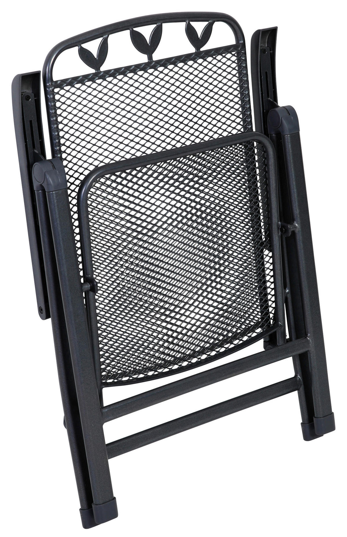 GARTENSTUHL Metall Grau  - Grau, Basics, Metall (58/108/64cm) - Gardenson