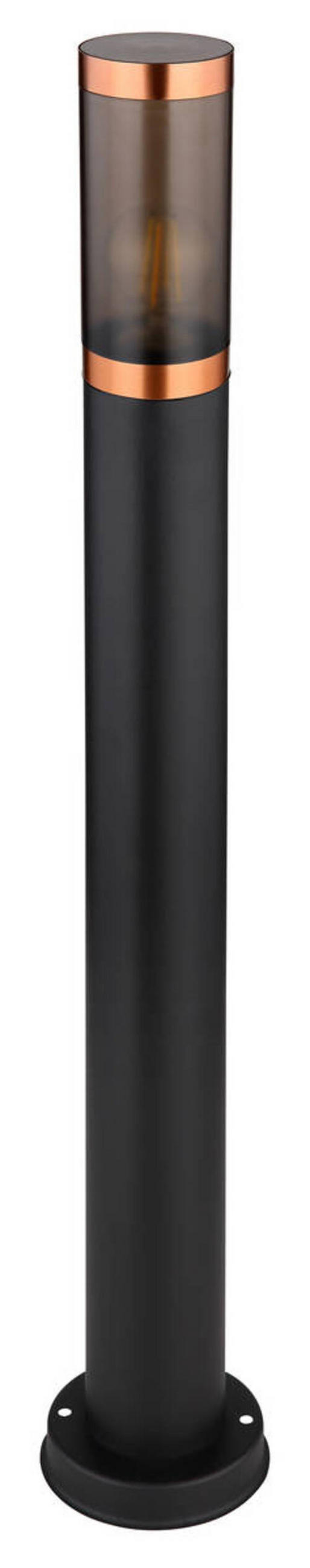 PODNA SVJETILJKA VANJSKA  - siva/bakrenaste boje, Design, metal/plastika (12,7/80cm) - Globo