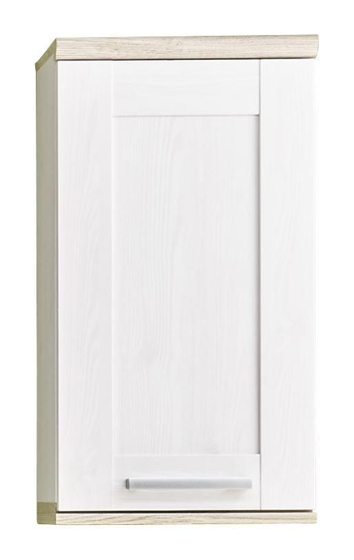 DULAP SUSPENDAT 38/70/24 cm  - argintiu/stejar San Remo, Romantik / Landhaus, plastic/material pe bază de lemn (38/70/24cm) - Landscape