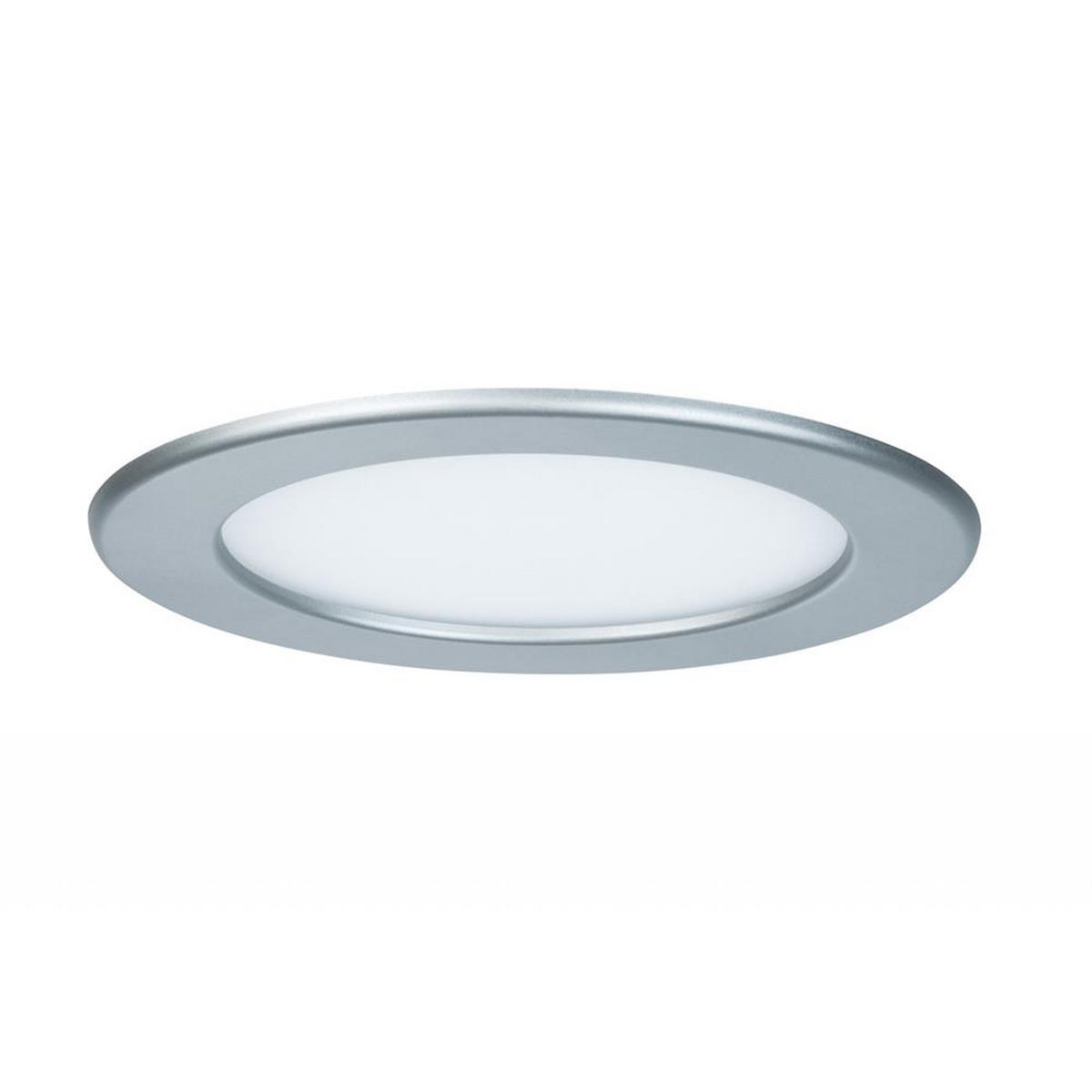 LED-BADEZIMMER-EINBAULEUCHTE 17 cm  - Weiß, Design, Kunststoff (17cm) - Paulmann