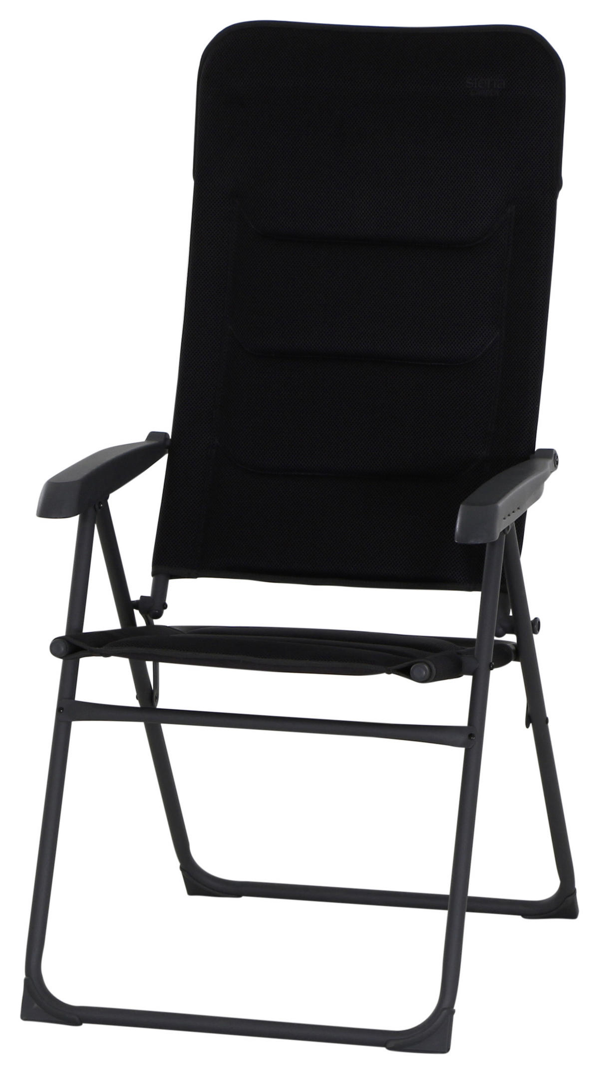 CAMPINGSESSEL - Anthrazit, KONVENTIONELL, Textil/Metall (71/118/59cm) - Siena Garden