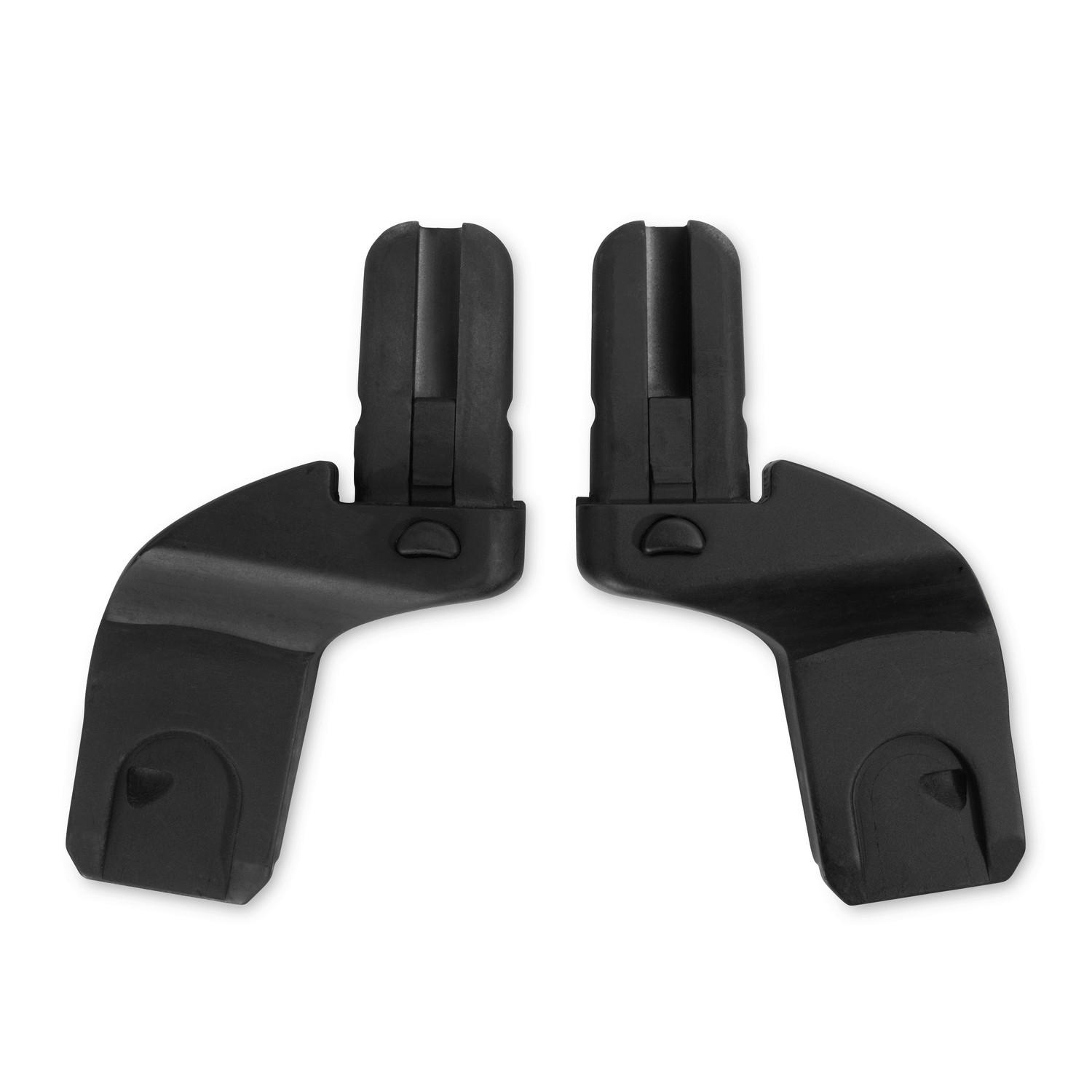 BABYSCHALENADAPTER  - Schwarz, Basics, Kunststoff (20/15/20cm) - Hauck