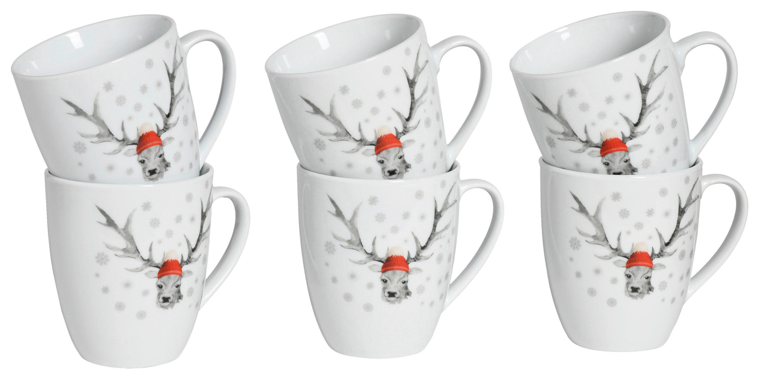 Creatable SADA HRNKŮ NA KÁVU porcelán keramika