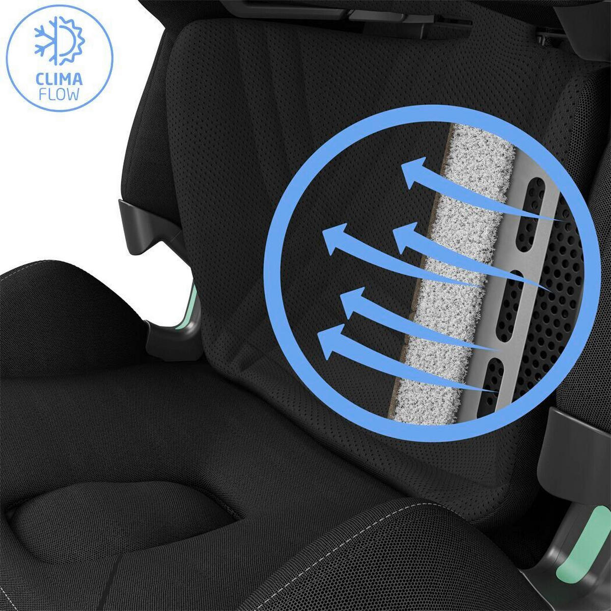 REBOARDER-KINDERSITZ Pearl XL Slide Pro  - Schwarz, Basics, Kunststoff/Textil (44/76,5/77,3cm) - Maxi-Cosi