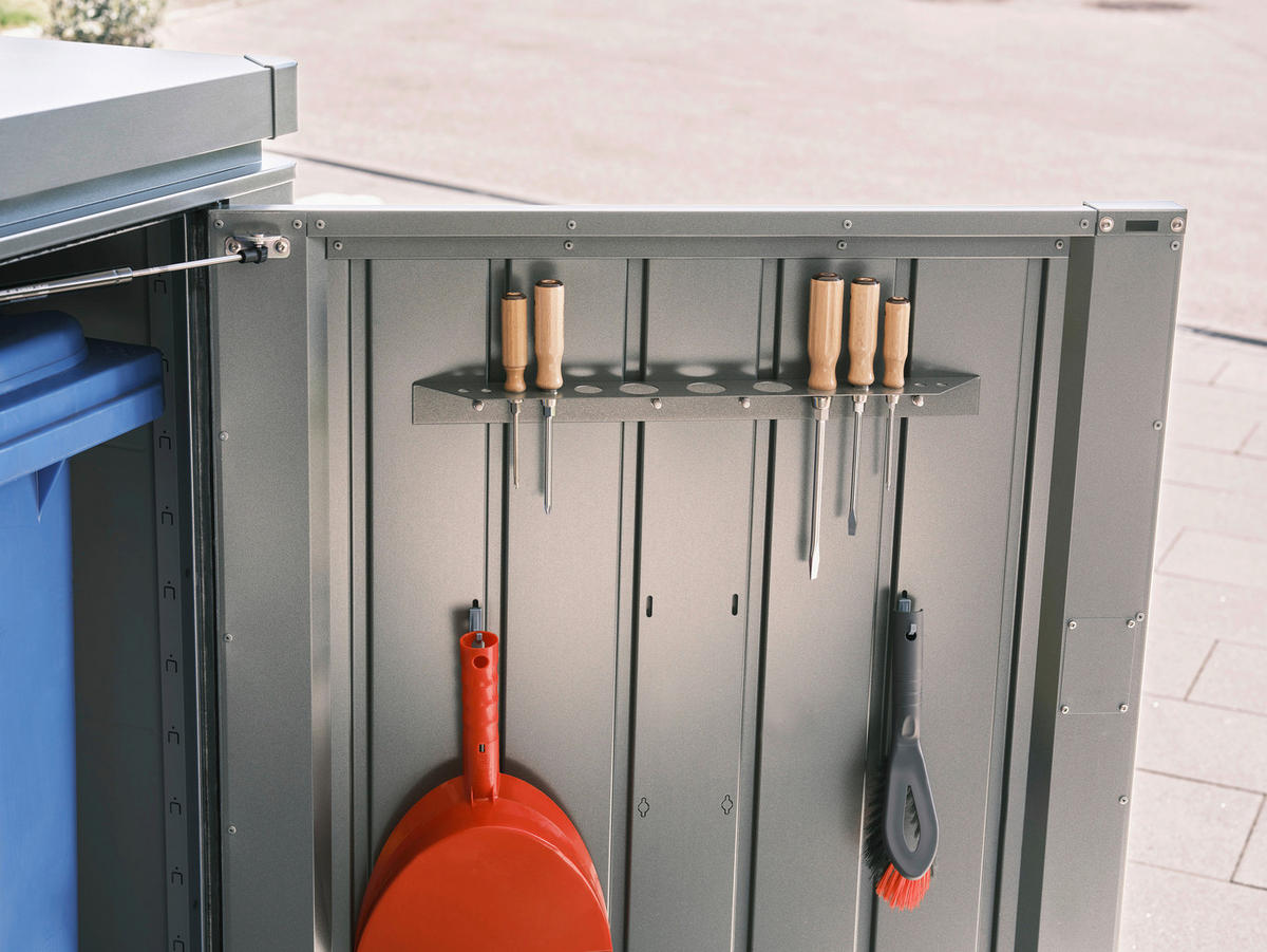 WERKZEUGHALTER 51,5/3,5/5 cm  - Dunkelgrau, Design, Metall (51,5/3,5/5cm) - Biohort