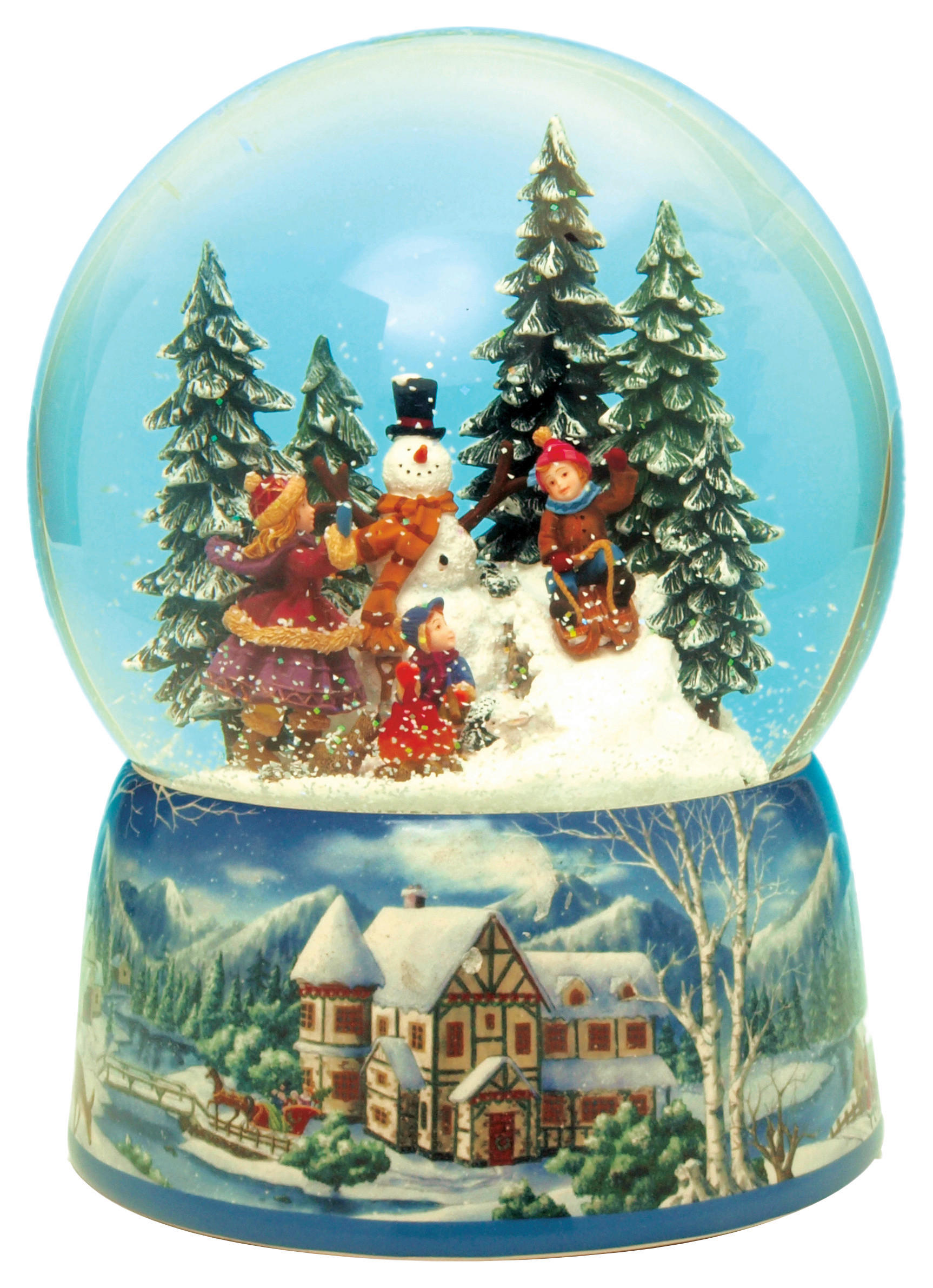 SCHNEEKUGEL - Multicolor, Basics, Glas