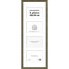 BILDERRAHMEN in Wengefarben  - Wengefarben, Basics, Holzwerkstoff (28,1/74,2/2,5cm)