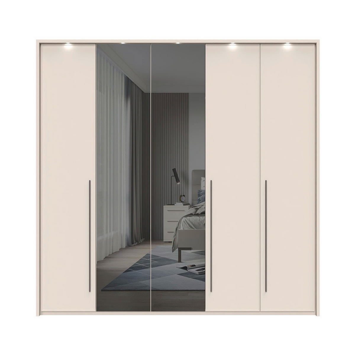 ORMAR SA KLASIČNIM VRATIMA  232/226/60 cm  - Dizajnerski, pločasti materijal/plastika (232/226/60cm)