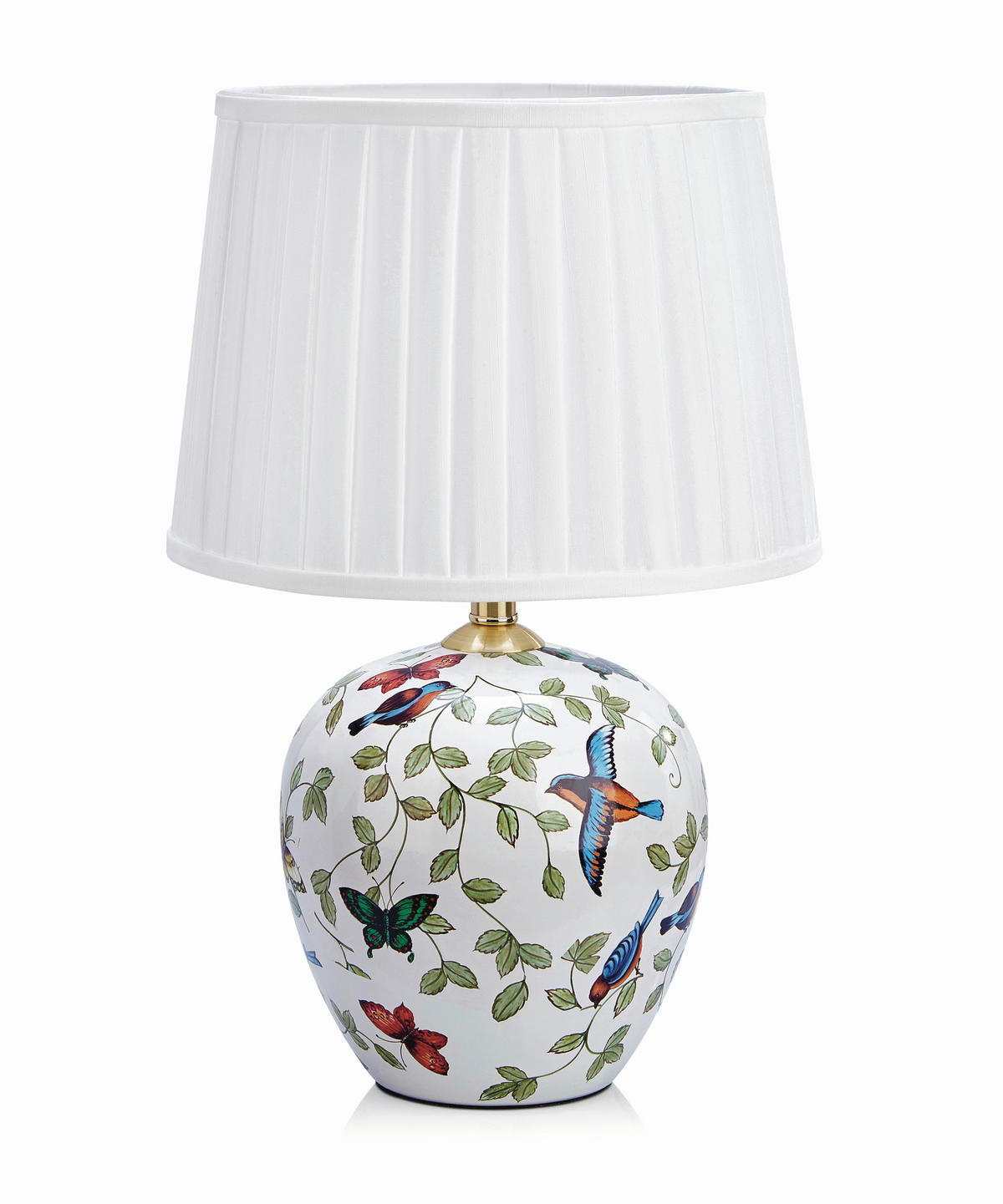 TISCHLEUCHTE - Weiß, Basics, Keramik/Textil (31/48cm) - Markslöjd