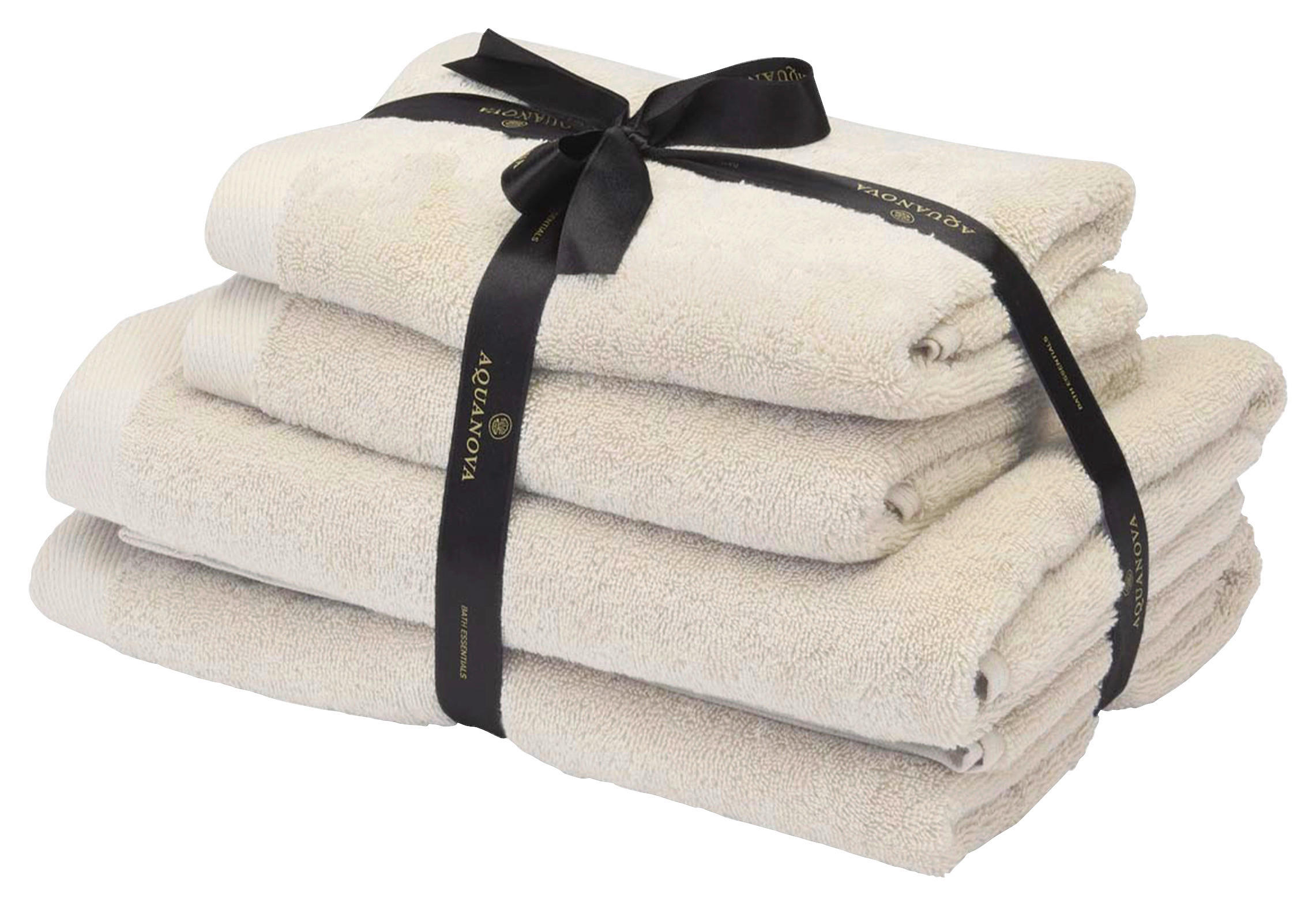 FROTTIERSET Rio Beige 4-teilig  - Beige, Basics, Textil - Aquanova