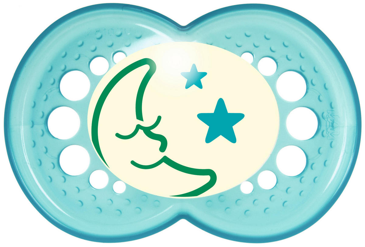 SCHNULLER  - Basics, Kunststoff (14,5/6,9/4,7cm) - MAM