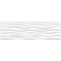 KÜCHENRÜCKWAND  - Hellgrau/Weiß, Basics, Kunststoff/Metall (180/53,7/0,6cm) - Fani