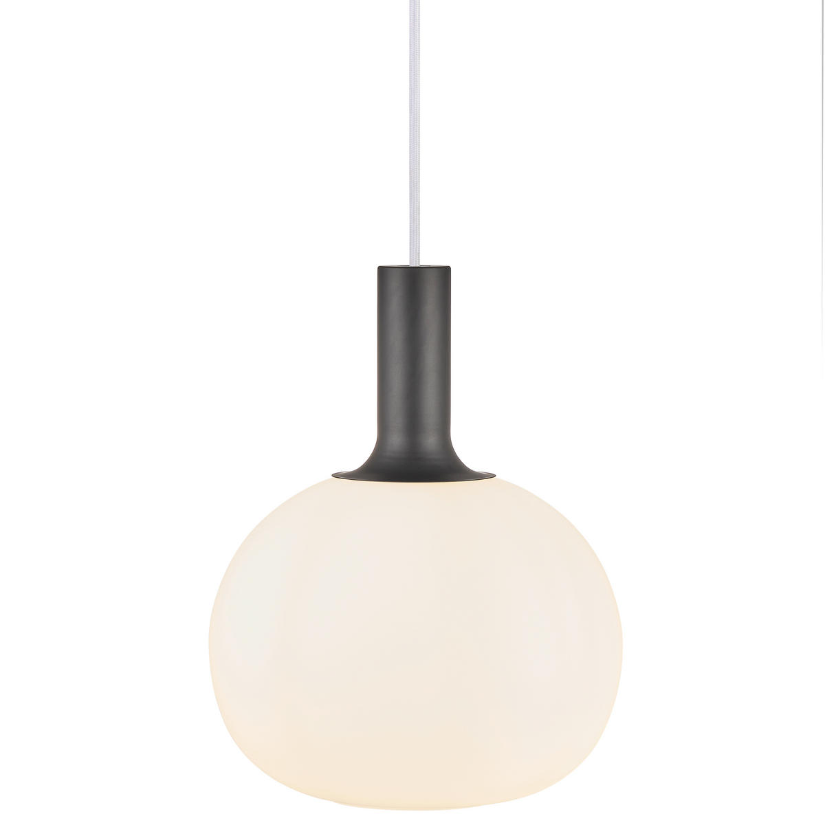 Hängeleuchte (1-flammig) aus O 25/33 cm  - Messingfarben/Schwarz, Basics, Glas/Metall (25/33cm) - Nordlux