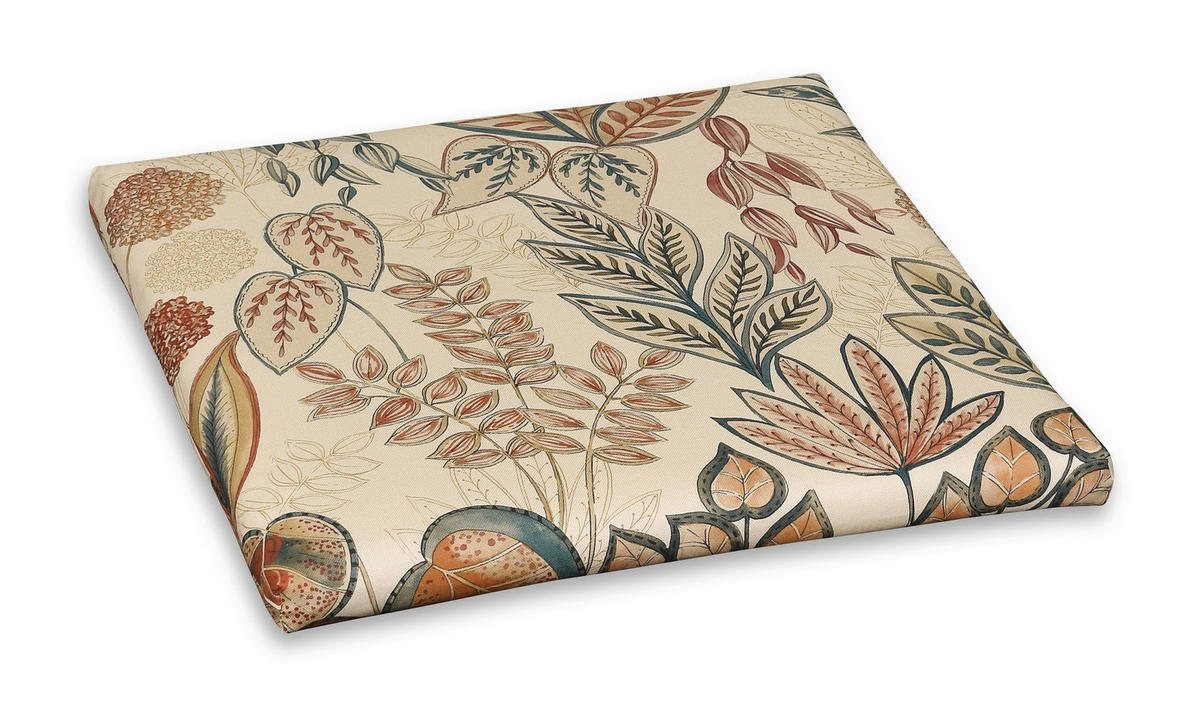 GARTENHOCKERAUFLAGE  - Hellbraun/Beige, Basics, Textil (50/4/50cm)