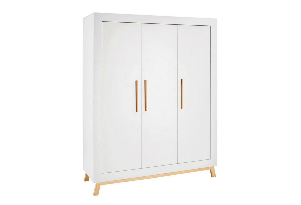 BABYZIMMER Miami White  - Buchefarben/Weiß, Basics, Holz/Holzwerkstoff - Schardt