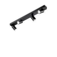 LED-DECKENSTRAHLER 76/9/12,5/12,5 cm   - Schwarz, Basics, Metall (76/9/12,5/12,5cm) - Ideal Lux
