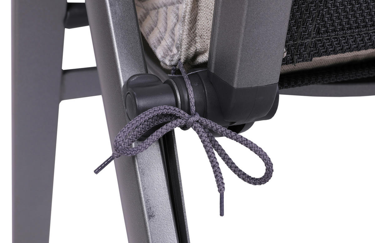 SESSELAUFLAGENSET in Beige Graphik  - Beige, Basics, Textil (50/7/108cm)