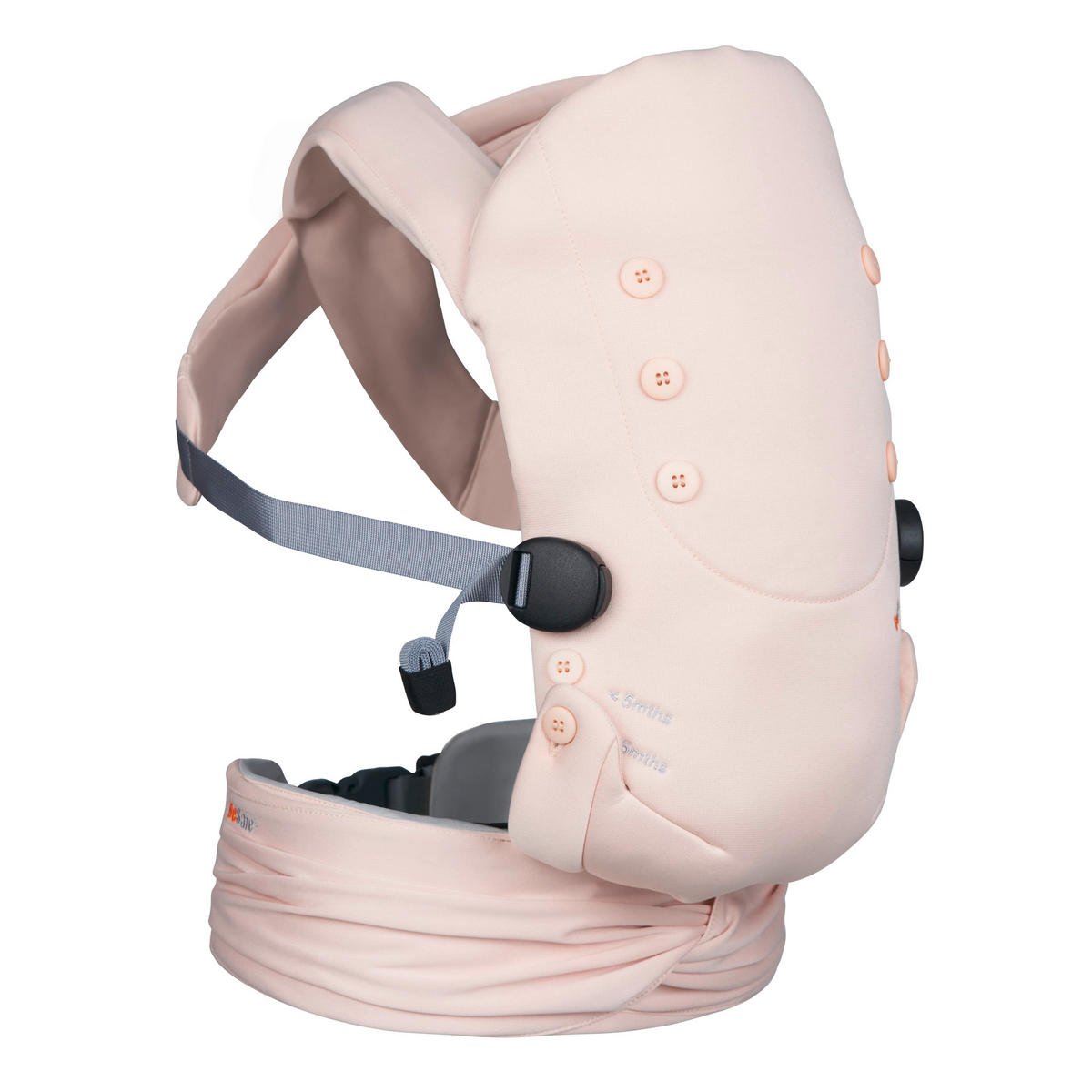 KENGURU  NEWBORN HAVEN  antracit  - antracit, Basics, tekstil (0,8kg) - Besafe