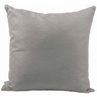 OUTDOOR-KISSEN Raute  - Hellgrau, Basics, Textil (55/55cm) - Stern