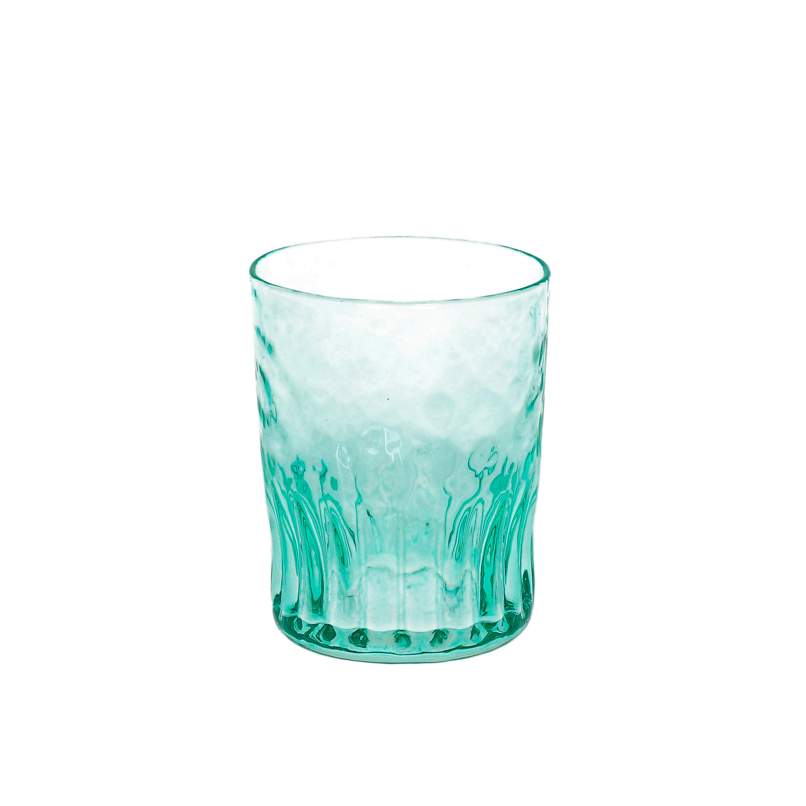 ČAŠA ZA VODU  320 ml  - zelena, Osnovno, staklo (8/10cm) - Tognana