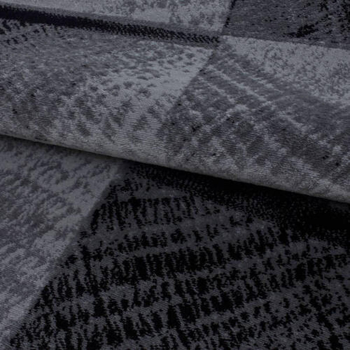 WEBTEPPICH 280/370 cm Plus Schwarz  - Schwarz, Basics, Textil (280/370cm) - Novel