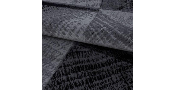 WEBTEPPICH 140/200 cm Plus Schwarz  - Schwarz, Basics, Textil (140/200cm) - Novel