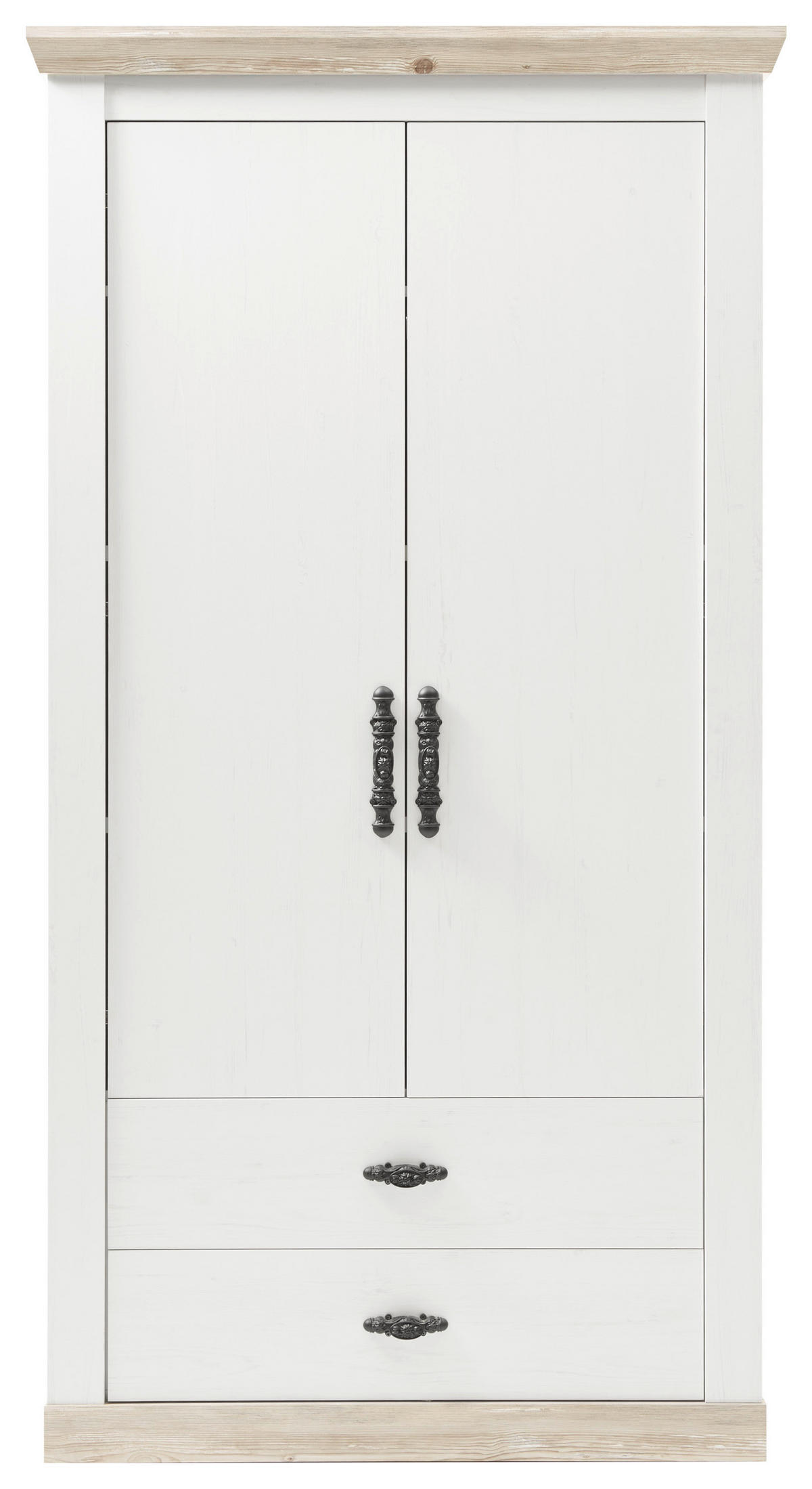 GARDEROBE  in 107/201/38 cm  - Hellbraun/Pinienfarben, Design, Holzwerkstoff (107/201/38cm) - MID.YOU