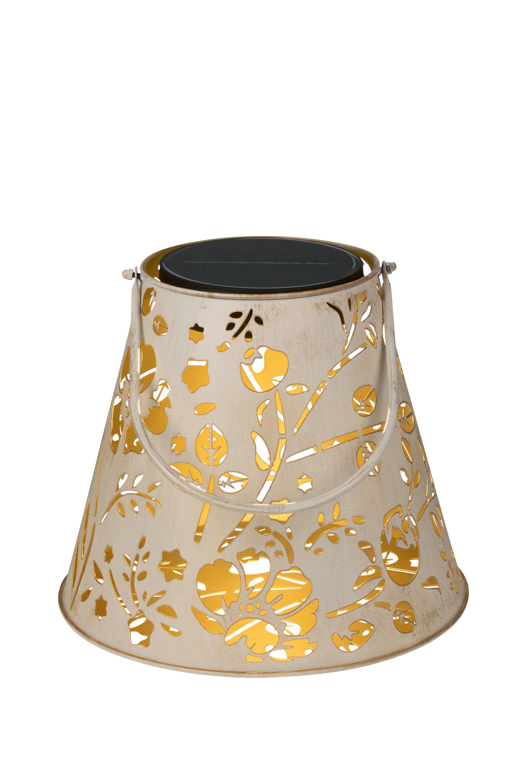 SOLARLEUCHTE - Grau, Lifestyle, Metall (27/14,6/22,8cm) - Ambia Garden