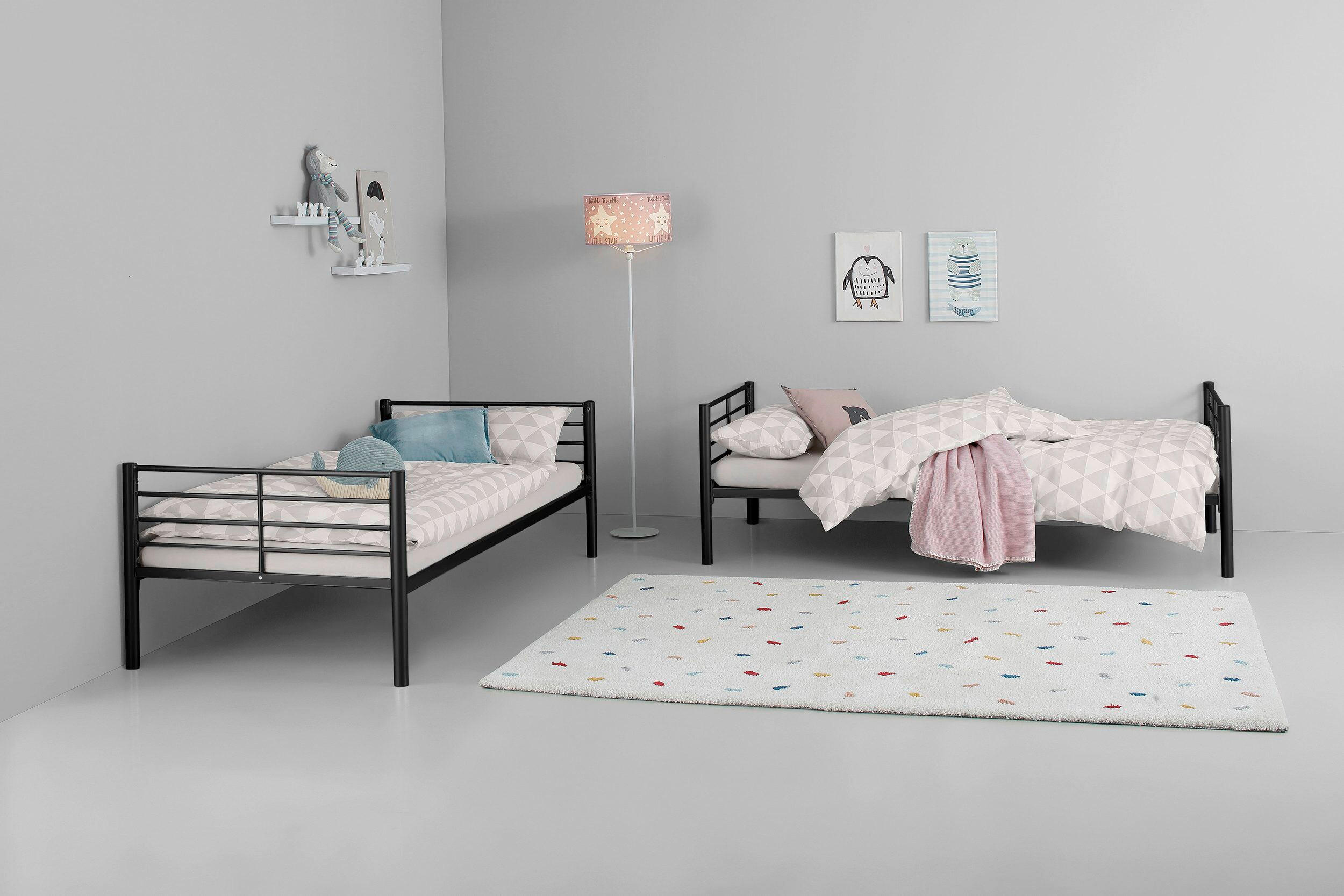 HOCHBETT 97/208 cm  - Schwarz, Design, Metall (97/208cm) - MID.YOU