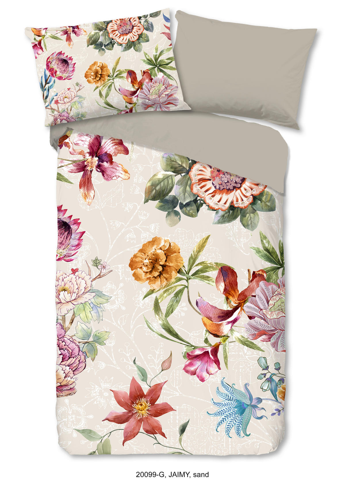 BETTWÄSCHE Good Morning Renforcé 140/200 cm  - Multicolor, KONVENTIONELL, Textil (140/200cm)