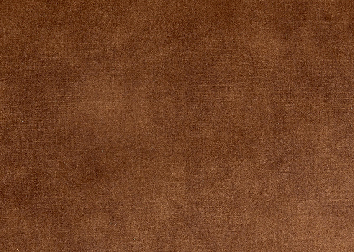 STUHL  in Velours Textil  - Haselnussfarben/Schwarz, Design, Textil/Metall (50/84/68cm) - Welnova