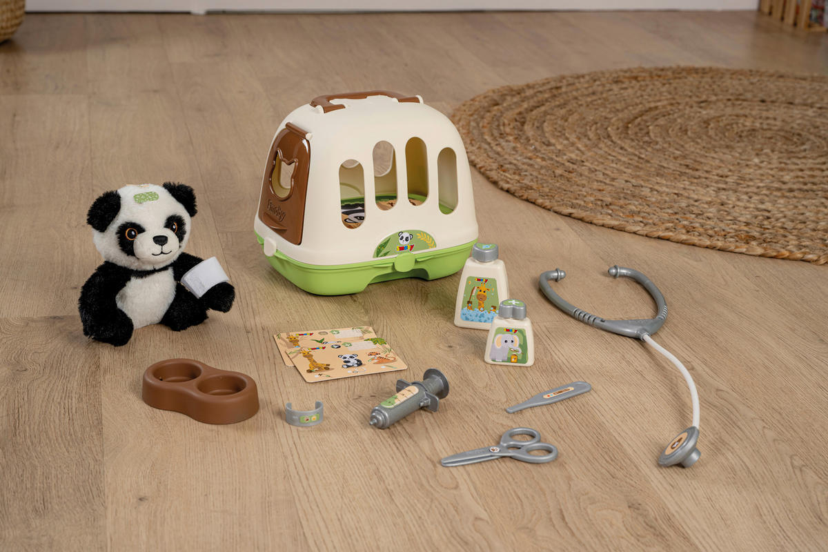 TIERSET  - Multicolor, Basics, Kunststoff (19,30/26,40/19,30cm) - SMOBY