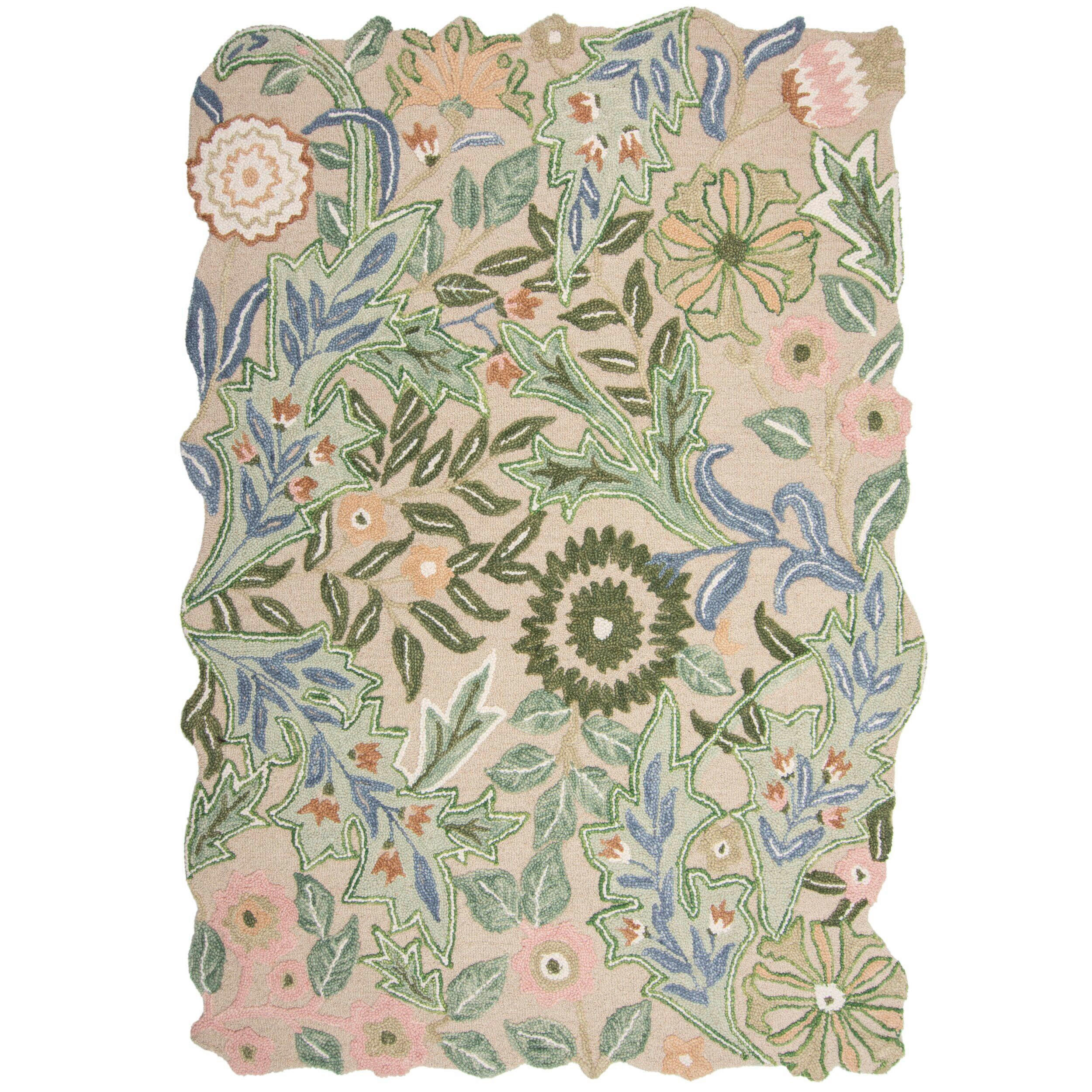 Flair Rugs VLNĚNÝ KOBEREC, 200/290 cm zelená
