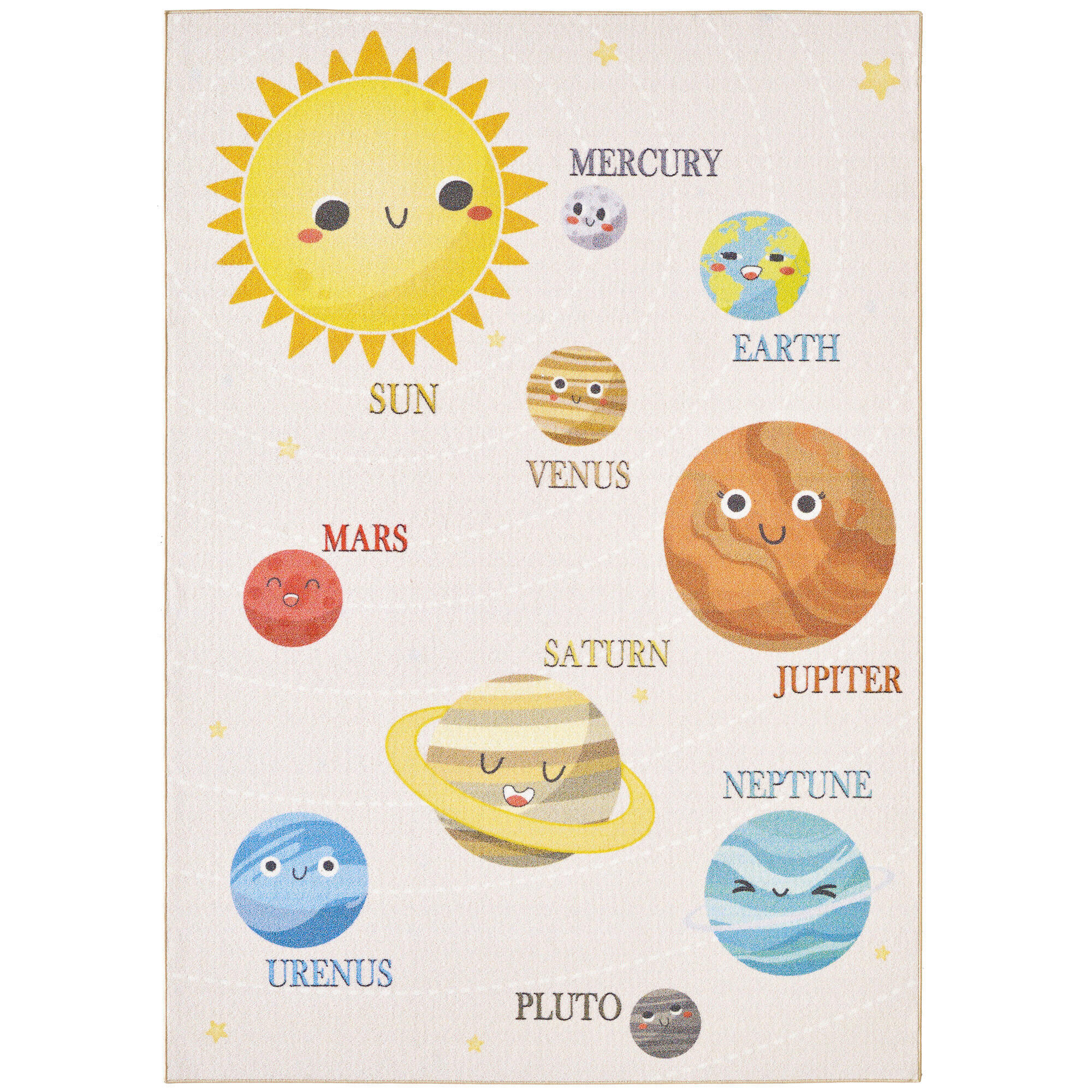 KINDERTEPPICH 160/230 cm PLAY  - Beige, Design, Kunststoff/Textil (160/230cm) - Ben'n'jen