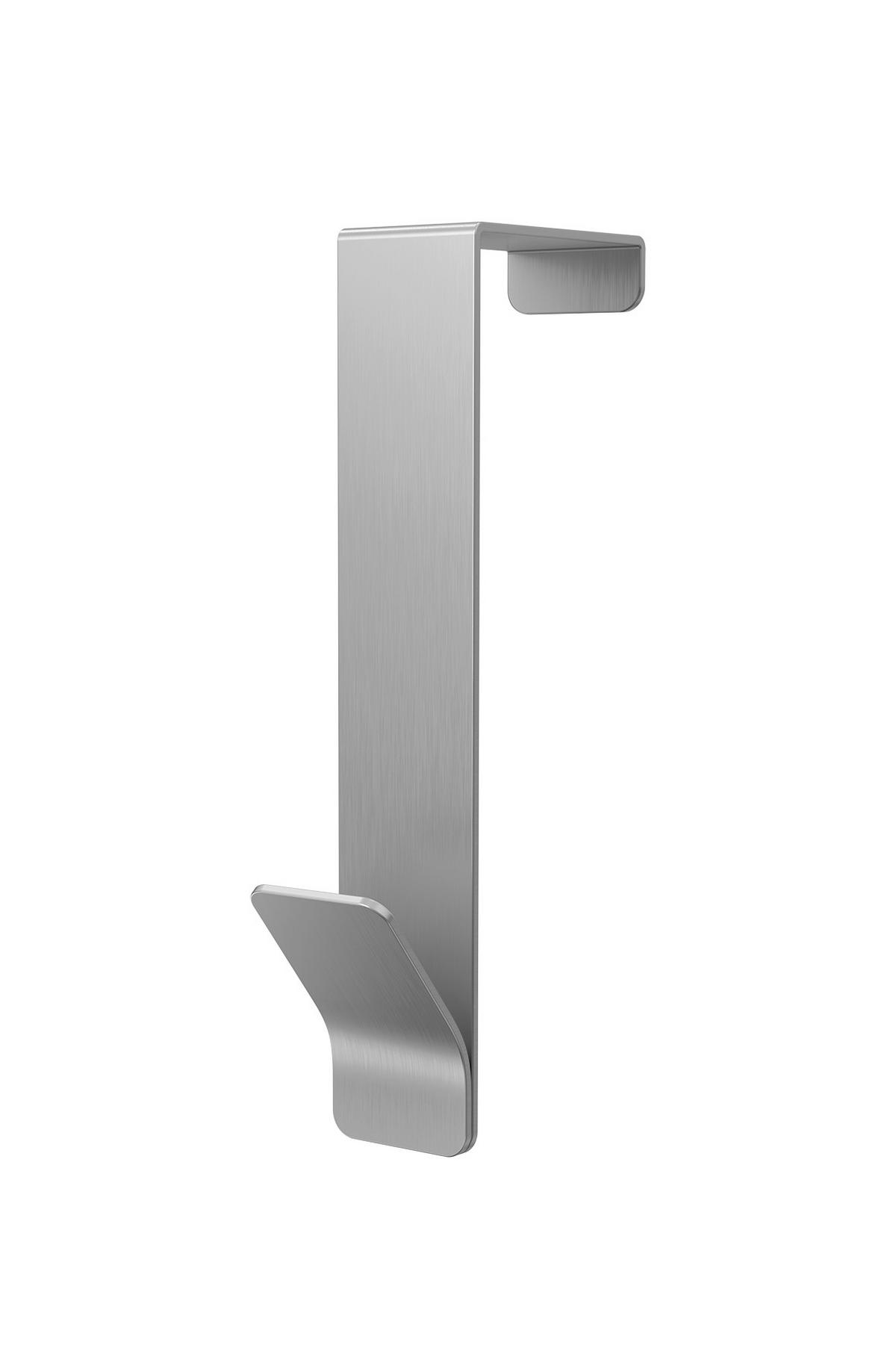 HAKEN-SET  in Edelstahlfarben  - Edelstahlfarben, Basics, Metall (2,6/14,0/7,0cm) - Zack