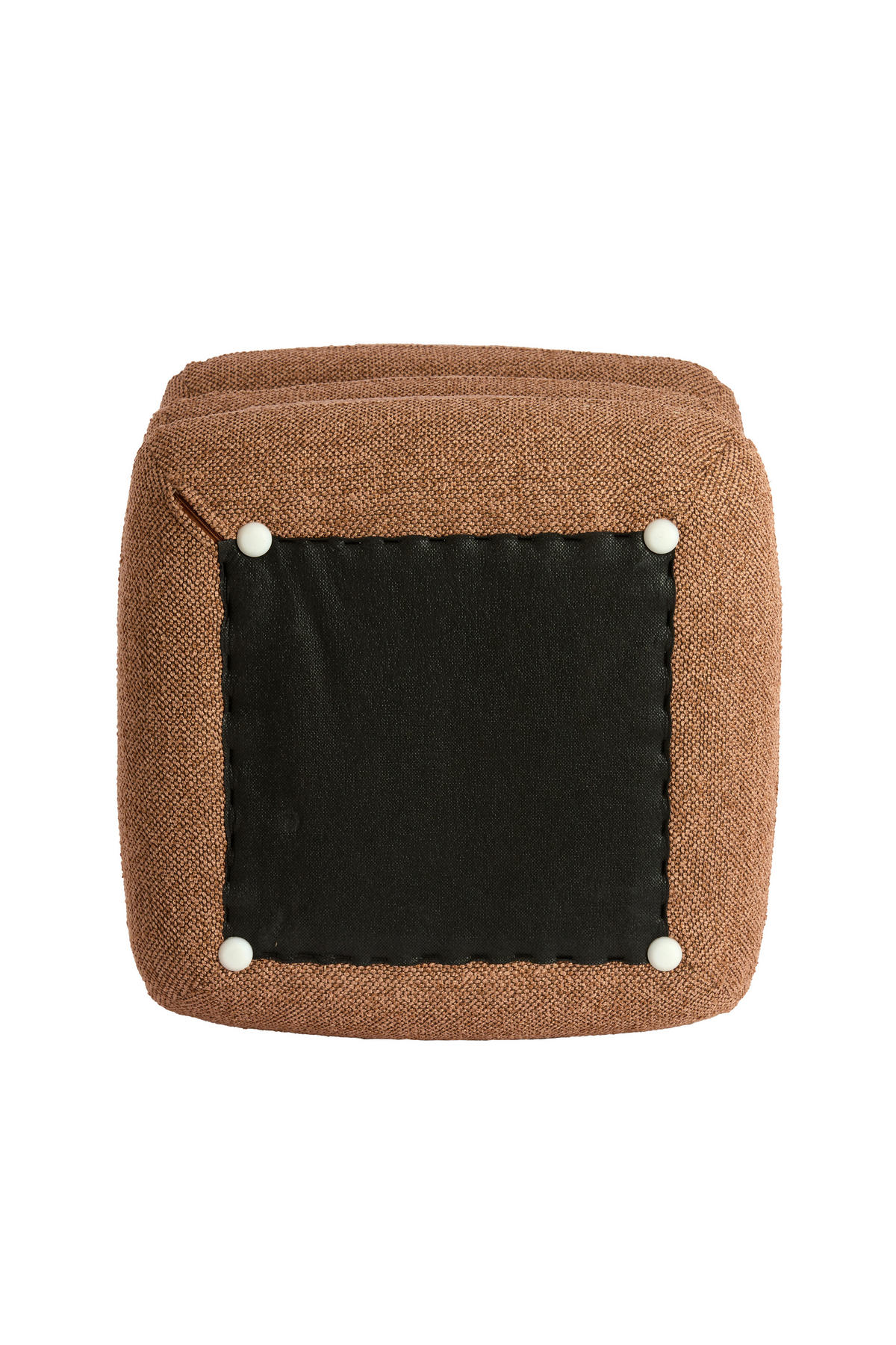 POUF LAURIE 44,5/44,5/44,5 cm  - Terracotta, Basics, Textil (44,5/44,5/44,5cm) - Light & Living