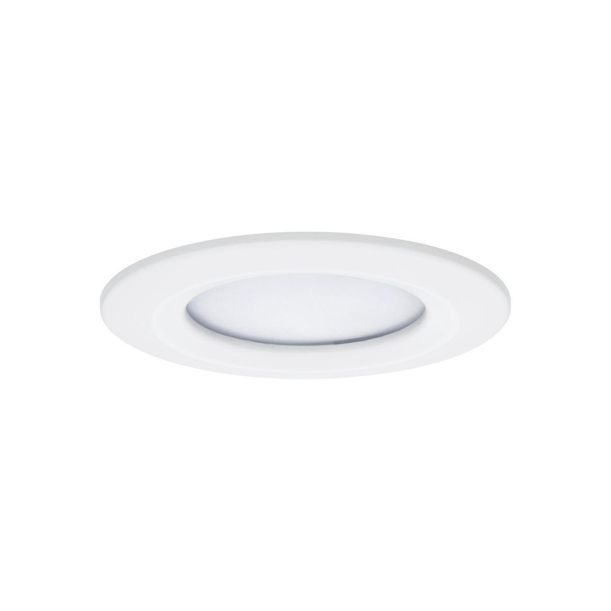 LED-DECKENLEUCHTE 7.8 cm  - Alufarben/Weiß, Basics, Metall (7.8cm) - Paulmann