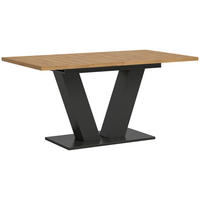 RAZTEGLJIVA MIZA,  - Trend, leseni material (150-190/90/75cm)