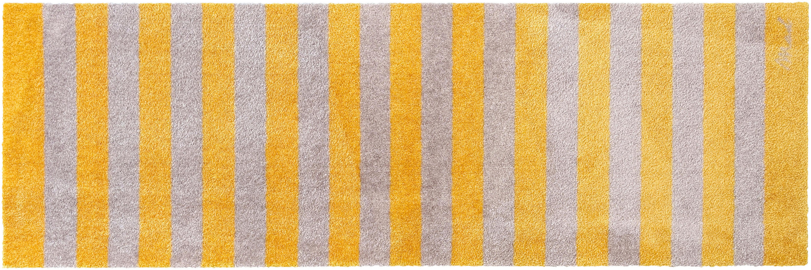 madaboutmats Läufer Touch Gelb, Beige 50x150 cm