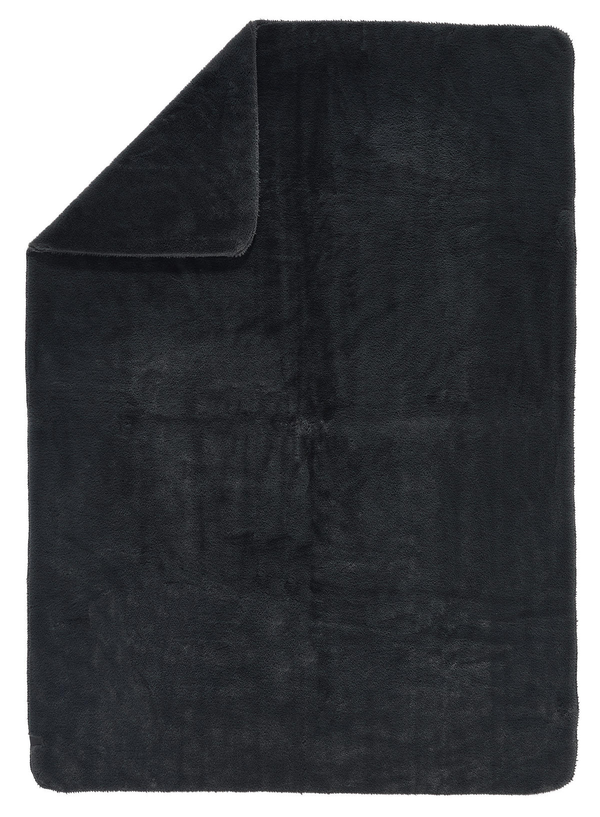 PLAID SW-Chic anthrazit 140/200 cm  - Anthrazit, Design, Textil (140/200cm) - Schöner Wohnen