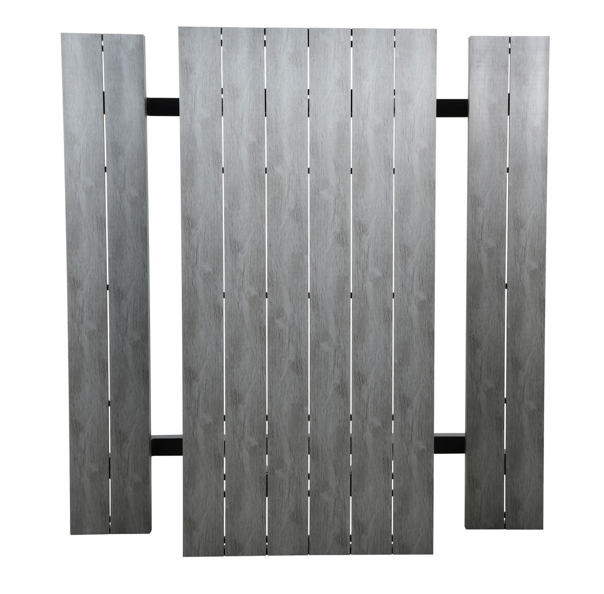 GARTENTISCHGRUPPE Stahl  - Anthrazit/Grau, Basics, Kunststoff/Metall - Ambia Garden