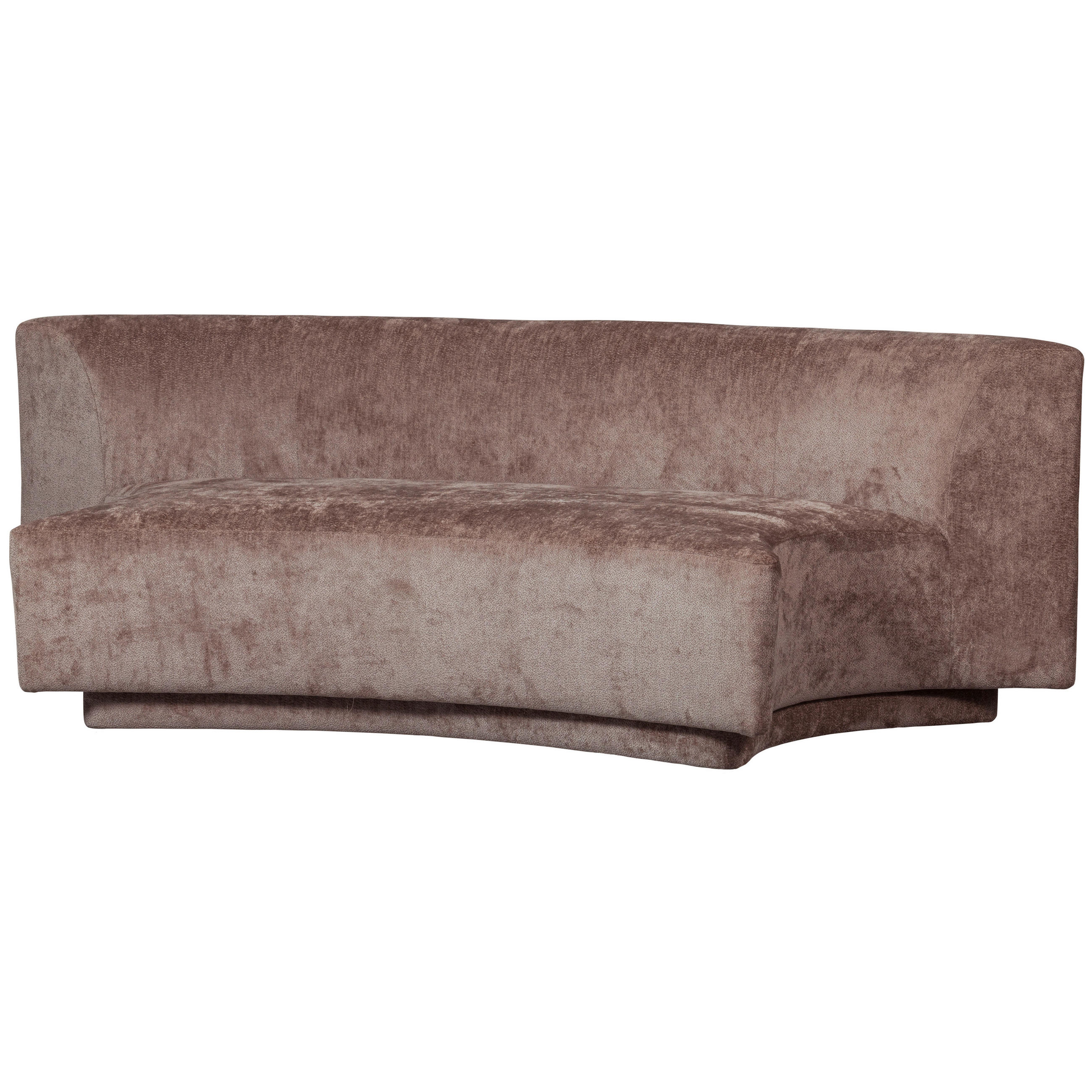 2-SITZER-SOFA Chenille Taupe  - Taupe, Design, Textil (215/72/97cm) - Livetastic