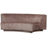 2-SITZER-SOFA Chenille Taupe  - Taupe, Design, Textil (215/72/97cm) - Livetastic